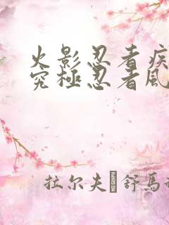 火影忍者疾风传究极忍者风暴4代充