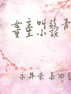 女主叫苏青禾的重生小说