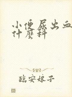 小便尿出血是挂什么科