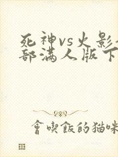 死神vs火影全部满人版下载