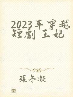 2023平穿越短剧 王妃
