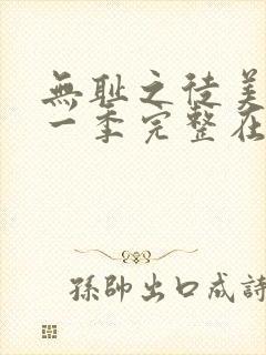 无耻之徒美版第一季完整在线观看