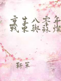 重生八零年代陆战东与苏灿