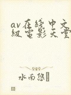 av在线中文三级电影天堂