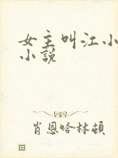 女主叫江小水的小说