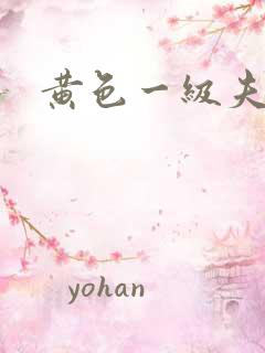 黄色一级夫妻片