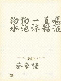 狗狗一直呕吐黄水泡沫粘液怎么办