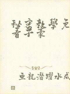秘密教学免费观看子豪