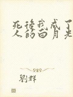 死后我成了所有人的白月光