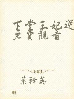 下堂王妃逆袭记免费观看