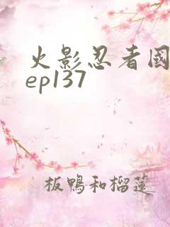 火影忍者国语版ep137