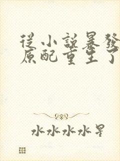 从小说暴发户的原配重生了免费阅读