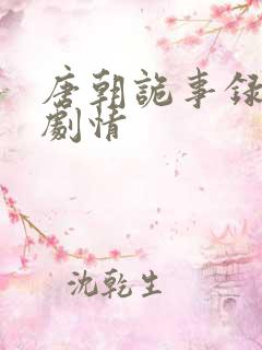 唐朝诡事录西行剧情