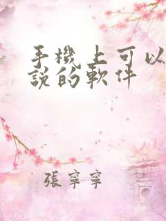 手机上可以写小说的软件