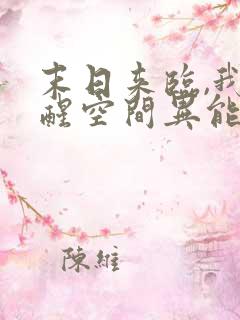 末日来临,我觉醒空间异能