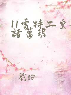 11处特工皇妃诸葛玥