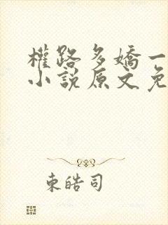 权路多娇一直更小说原文免费阅读