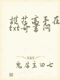 护花高手在都市txt奇书网