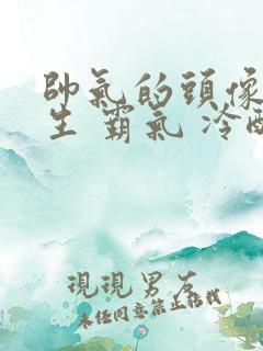 帅气的头像 男生 霸气 冷酷二次元