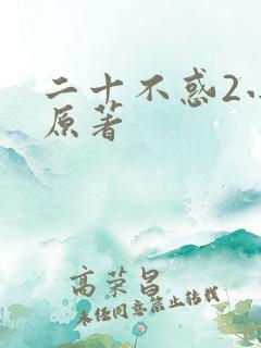 二十不惑2小说原著