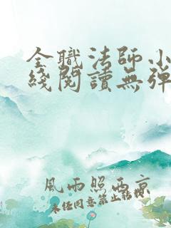 全职法师小说在线阅读无弹窗