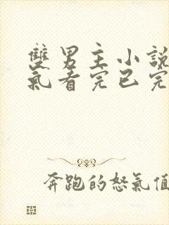 双男主小说一口气看完已完结