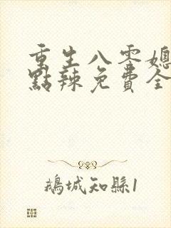 重生八零媳妇有点辣免费全文