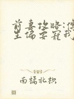 前妻攻略:傅先生偏要宠我小说全集阅读