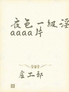 夜色一级淫片aaaaa片