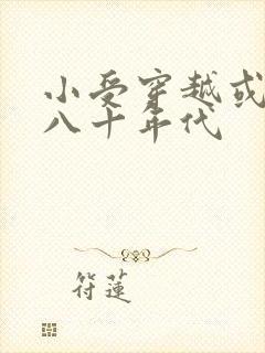 小受穿越或重生八十年代