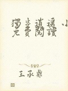 独步逍遥 小说免费阅读