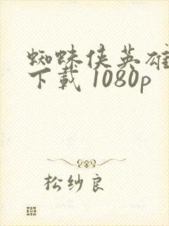 蜘蛛侠英雄无归下载 1080p