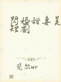 闪婚甜妻美又飒短剧