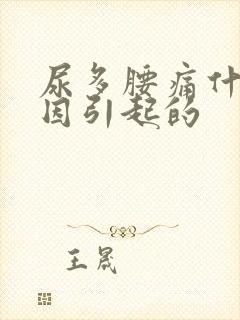 尿多腰痛什么原因引起的