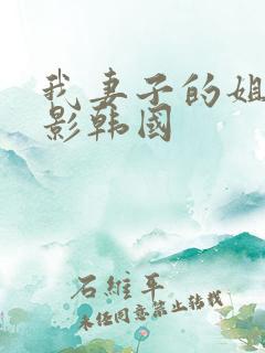 我妻子的姐姐电影韩国