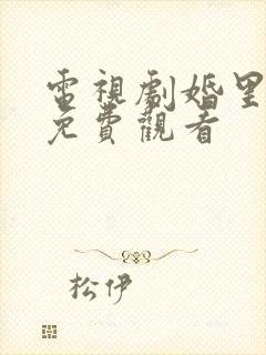 电视剧婚里婚外免费观看