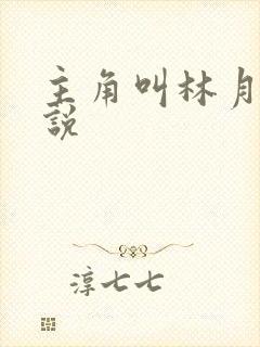 主角叫林月的小说