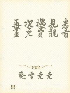 再次遇见光明漫画免费观看全集下拉