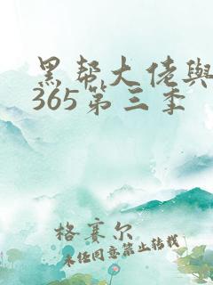 黑帮大佬与我的365第三季
