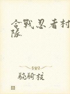 合战忍者村棒球队