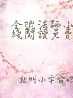 全职法师小说在线阅读免费