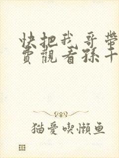 快把我哥带走免费观看孙千