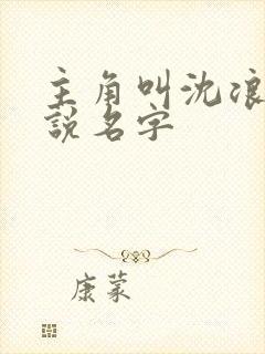 主角叫沈浪的小说名字