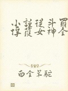 小说从斗罗开始俘获女神全文阅读