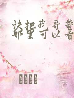快把我哥带走在那里可以看
