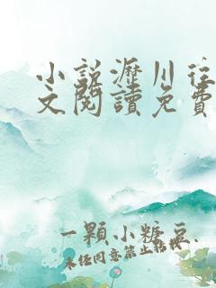 小说沥川往事全文阅读免费阅读