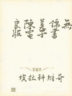 良陈美锦无删减版电子书