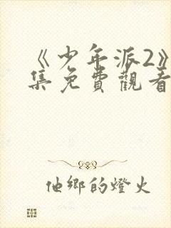 《少年派2》全集免费观看完整版