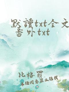 默读txt全文 番外txt