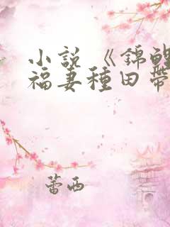 小说 《锦鲤小福妻种田带飞全家》